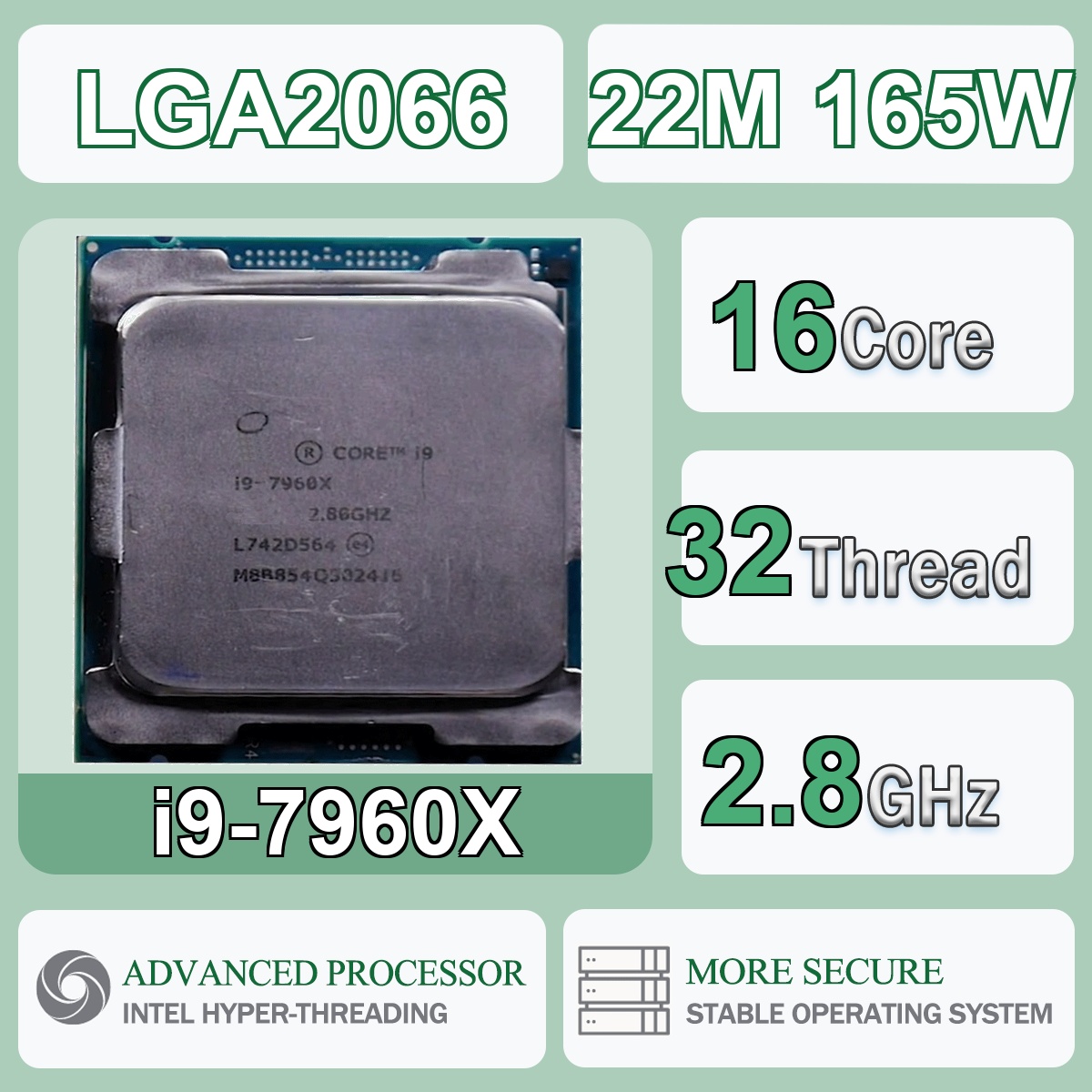 インテル Core i9-7960X 16コア 32スレッド - Intel Cpu Core I9 のレビューと価格