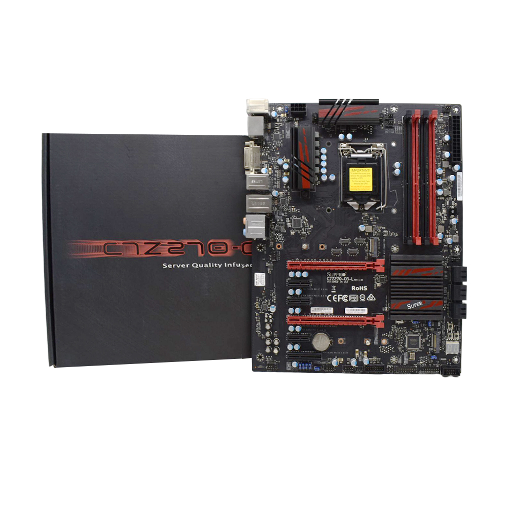 Supermicro 新品 C7Z270-CG-L Z270 - Intel Cpu Core I9 のレビューと価格