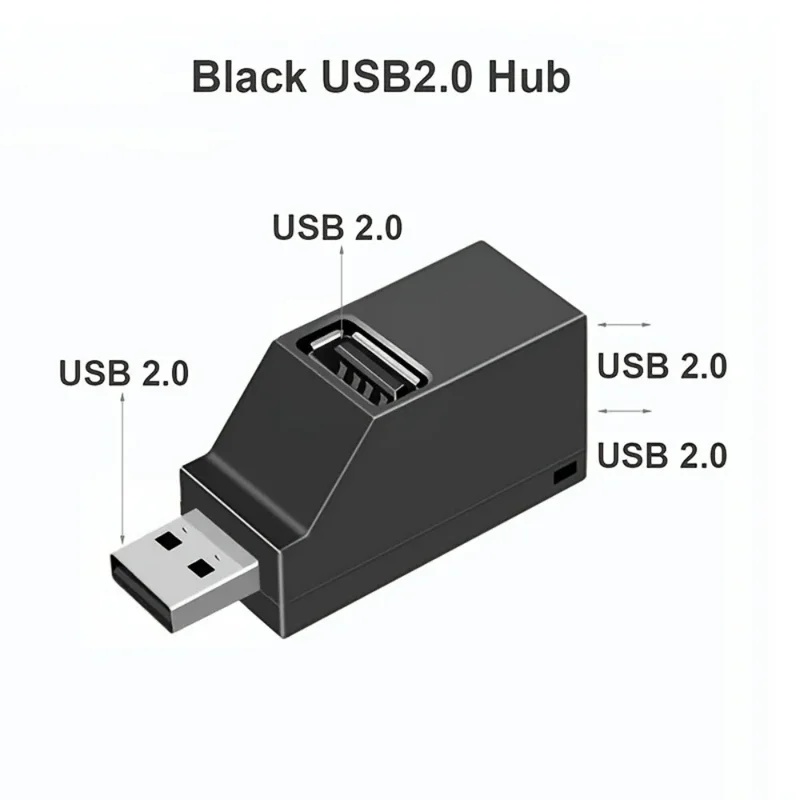 USB 3.0 2.0 回転可能な 3 ポートハブスプリッタ - Tech Accessories Pc のレビューと価格