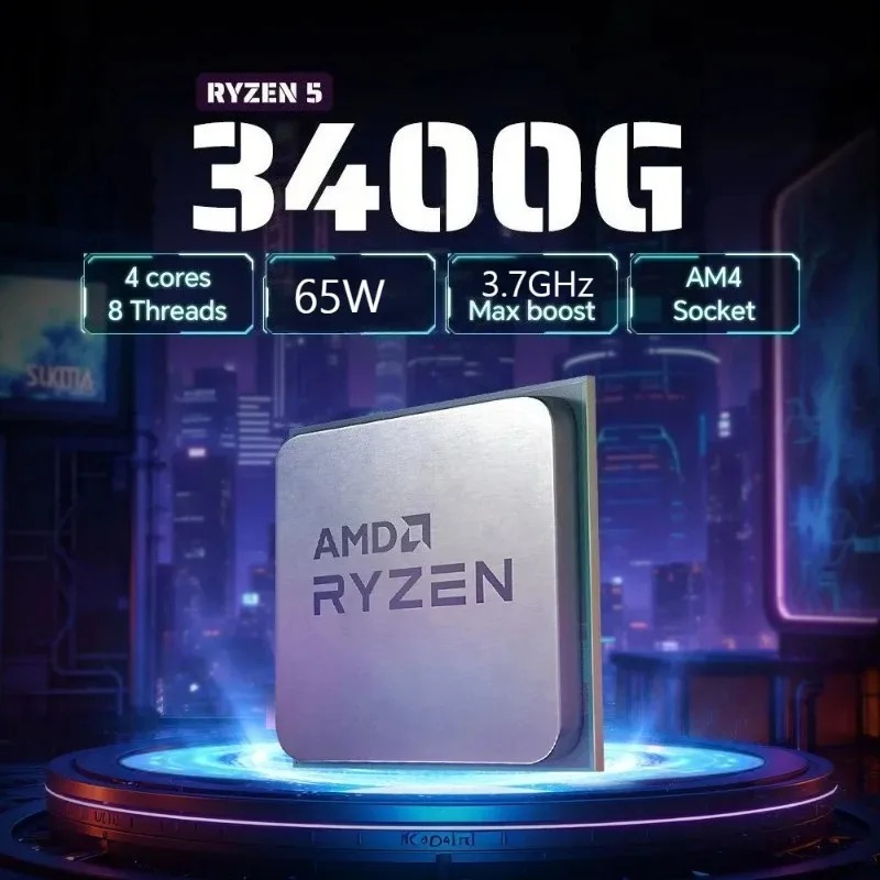 R5 3400G 100%新品 AMD Ryzen 5 34 - Amd Cpu Ryzen 5 のレビューと価格