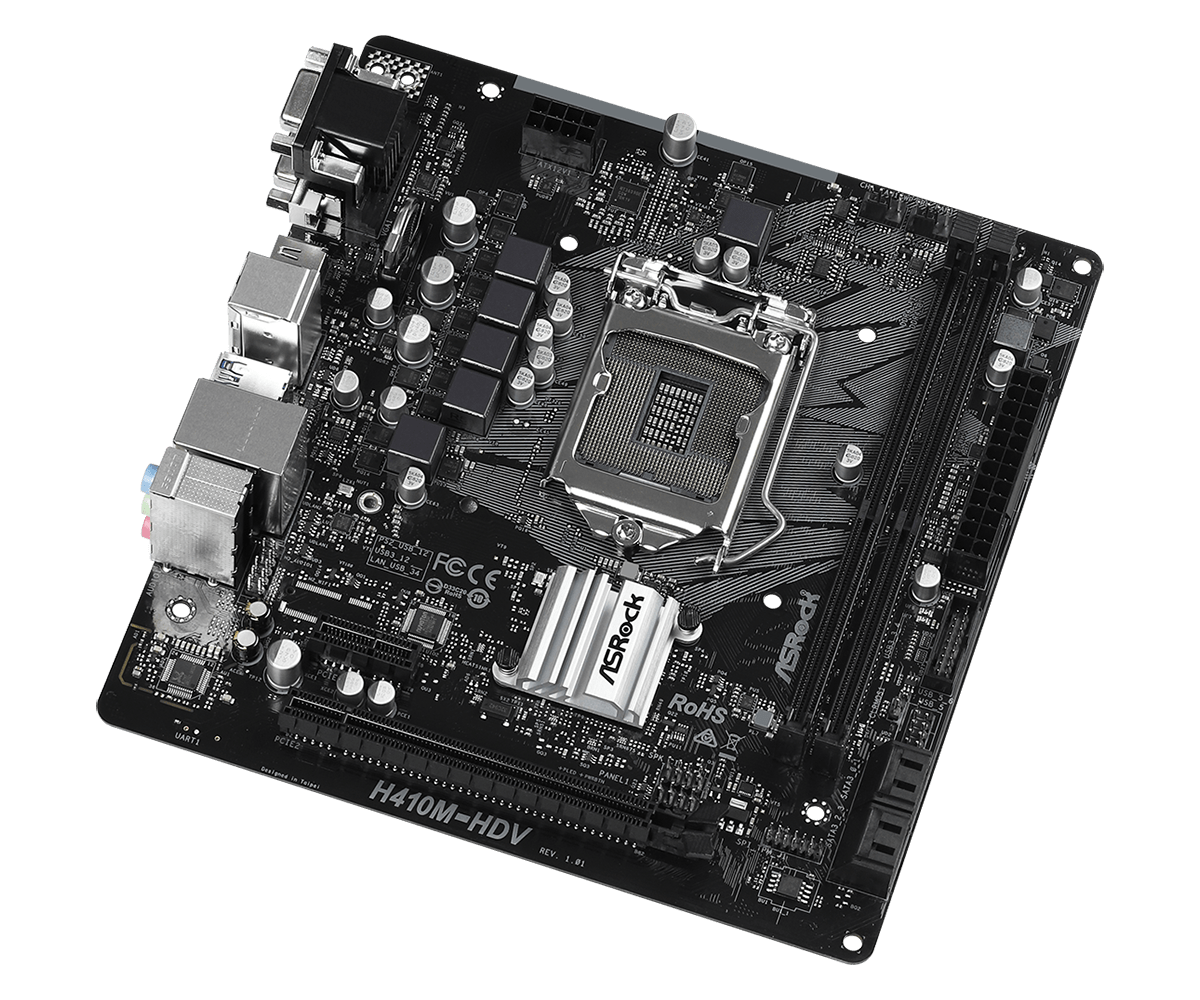 ASROCK H410M-HDV マザーボード Intel  - Intel Cpu Core I9 のレビューと価格