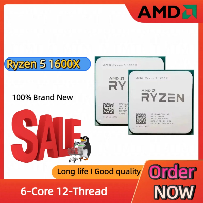 新品未開封 Ryzen 5 1600X AMD 95W CP - Amd Cpu Ryzen 5 のレビューと価格