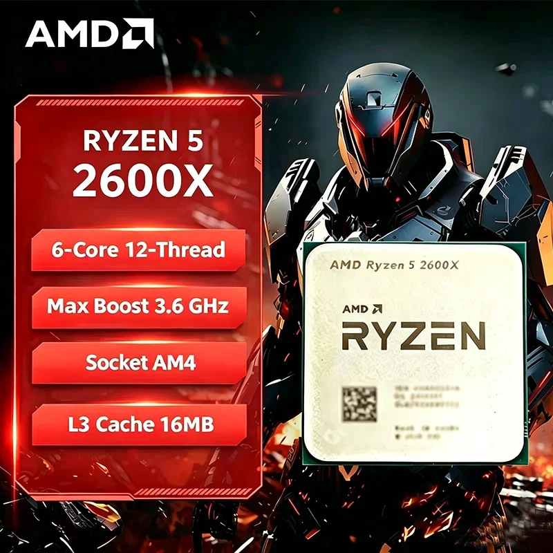 AMD Ryzen 5 R5 2600X CPU 6コア 1 - Amd Cpu Ryzen 5 のレビューと価格