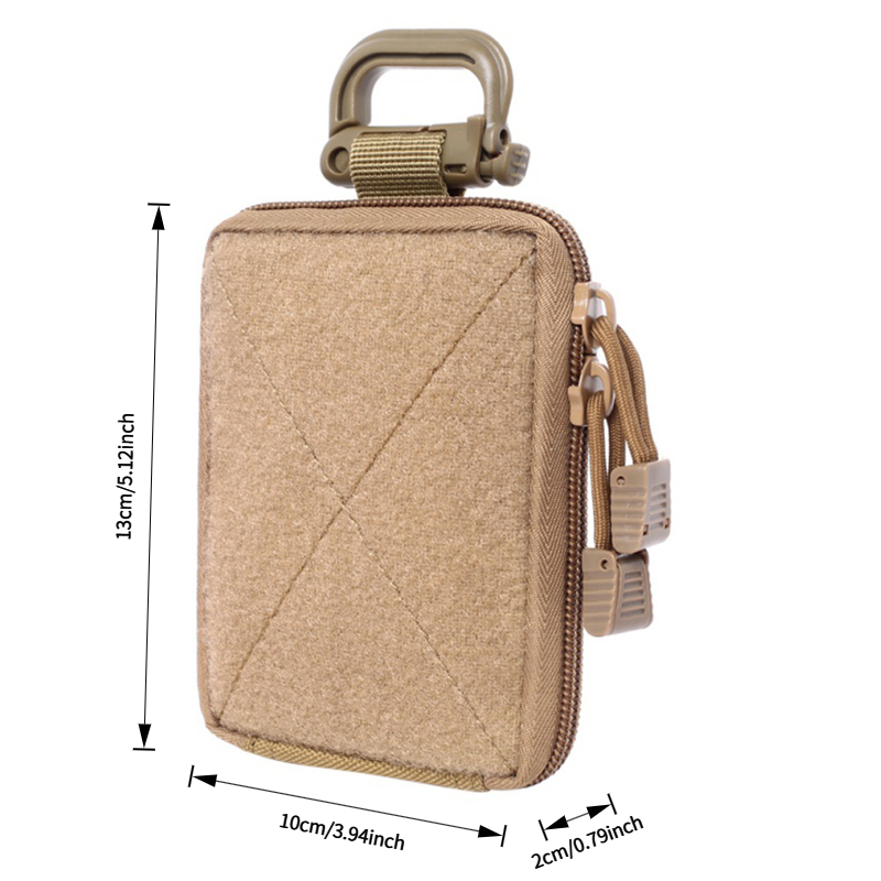 ミニタクティカルモールユーティリティポーチ多機能EDCアクセ - Tech Accessories Pouch のレビューと価格